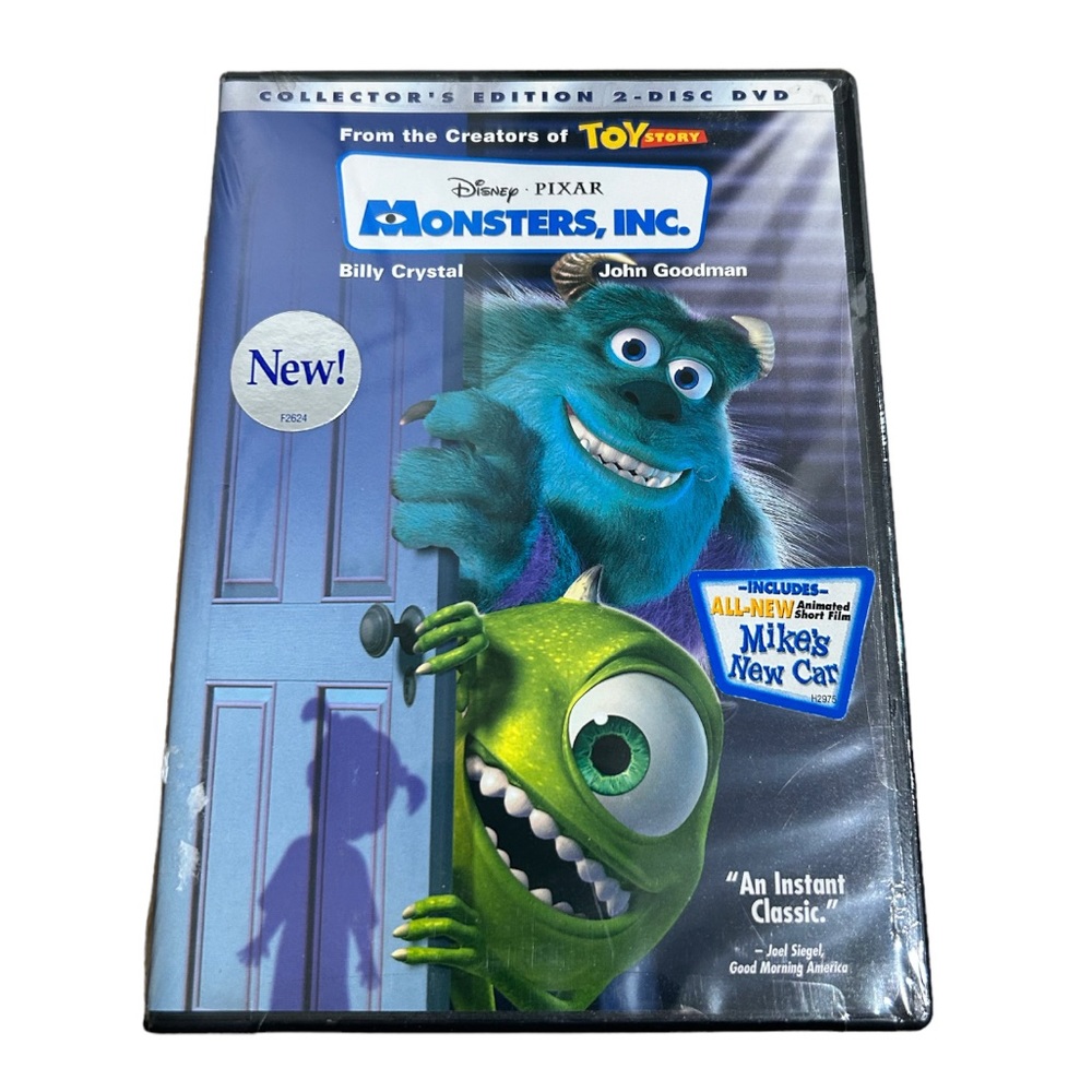 Disney’s Monster’s Inc 2disc collector edition